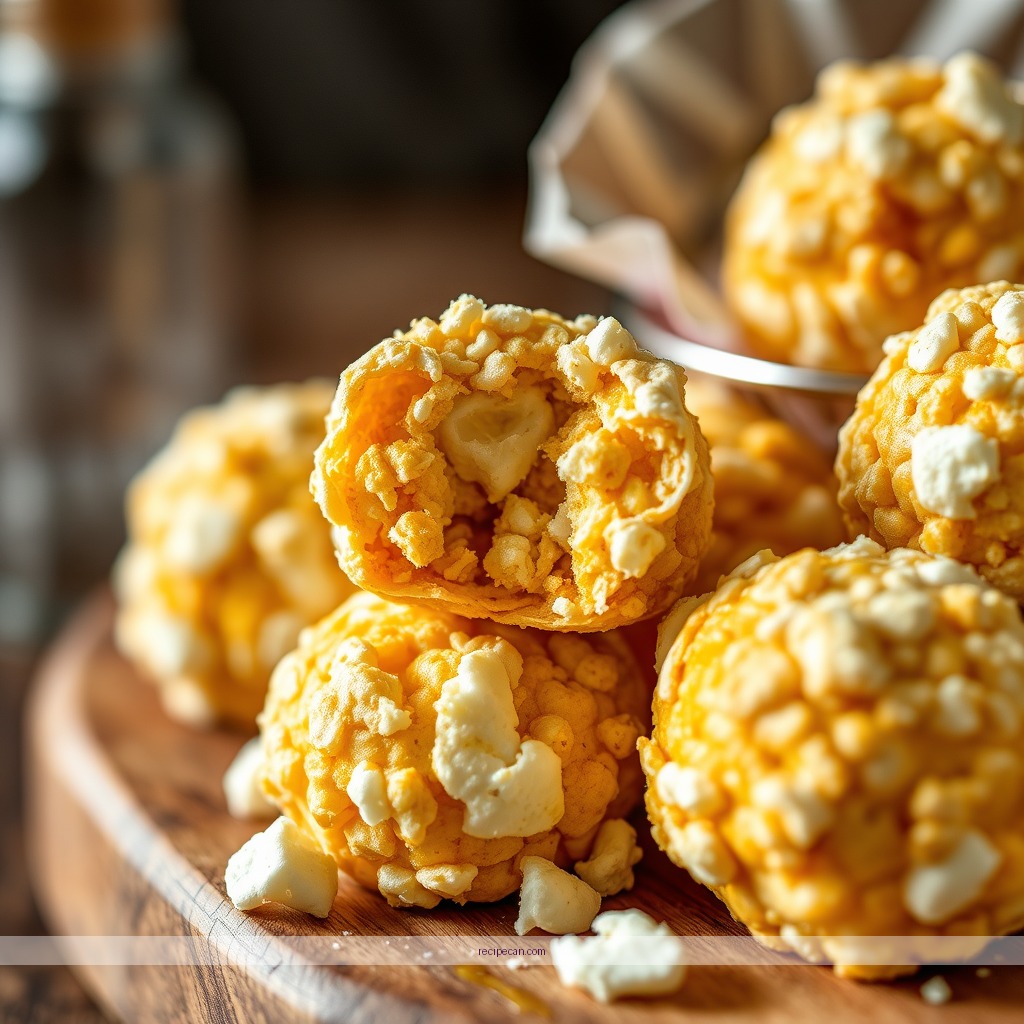 Ingredients - recipe for popcorn balls with corn syrup