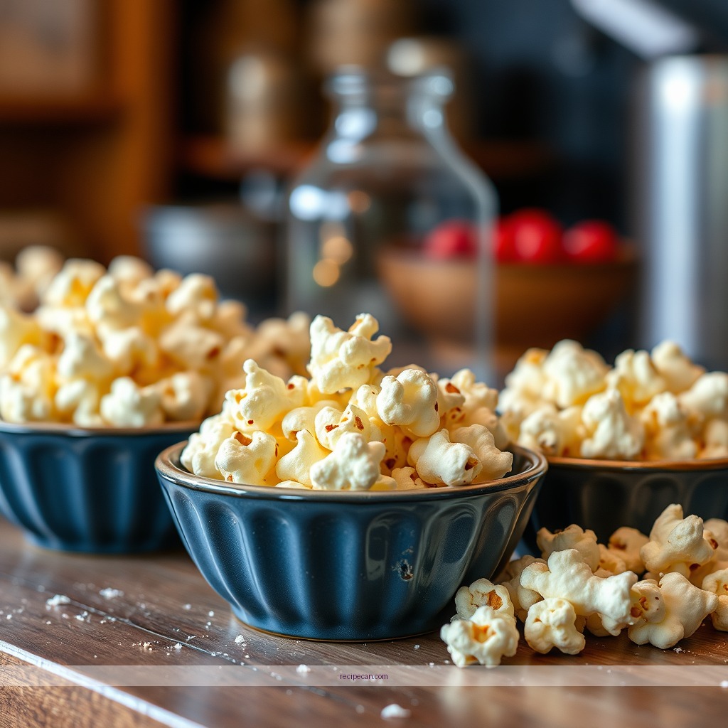 Ingredients - christmas popcorn recipe