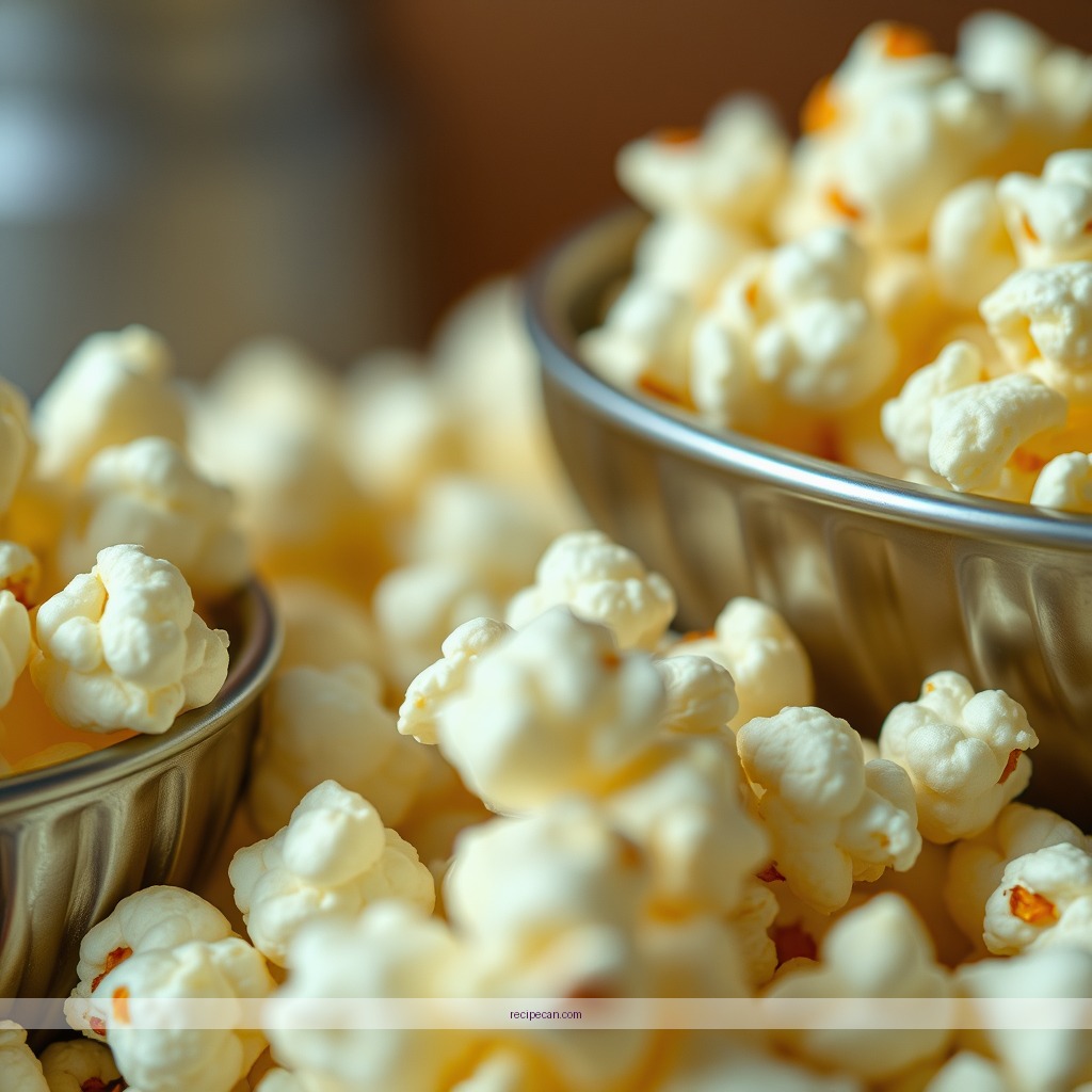 Ingredients - recipes for popcorn