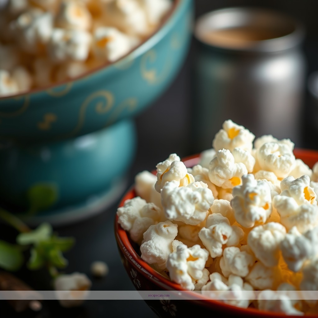 Ingredients - sugar popcorn recipe