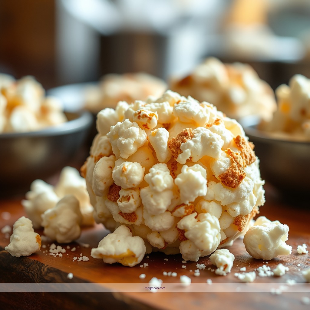 Ingredients - easy popcorn ball recipe