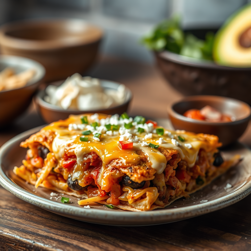 Ingredients - nacho bake recipe