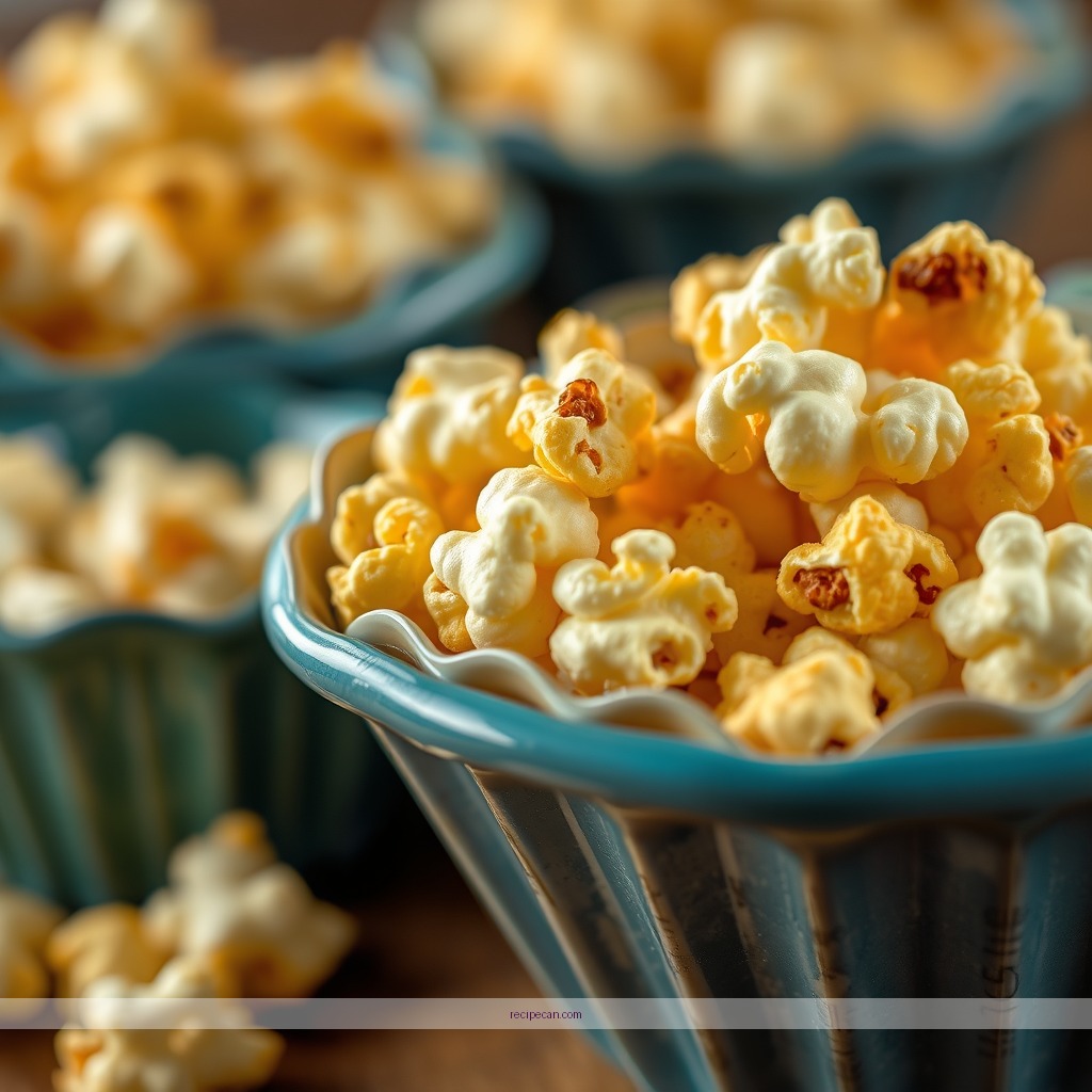 Ingredients - buttery toffee popcorn recipe