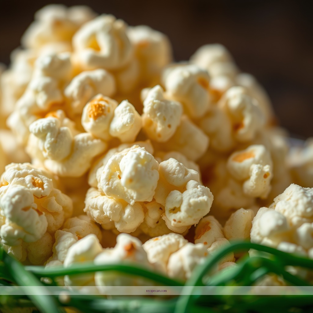 Ingredients - popcorn ball recipe