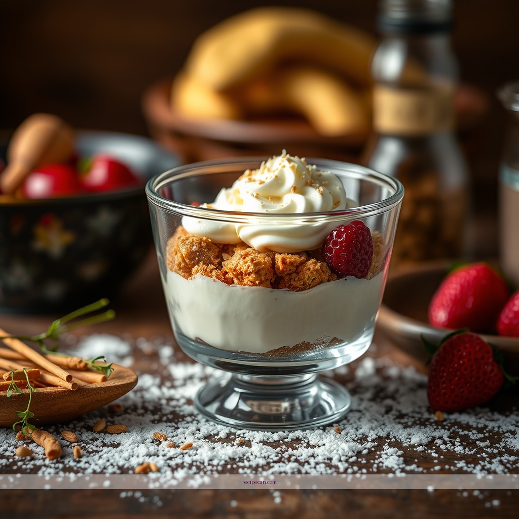 Ingredients - english trifle recipe