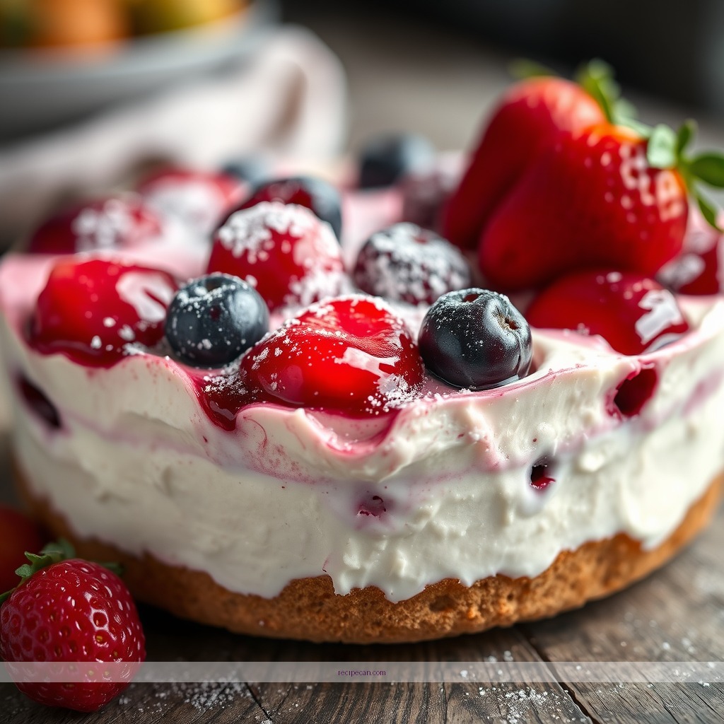Ingredients - berry trifle recipe