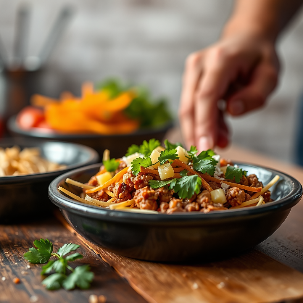 Ingredients - nacho recipes with ground beef