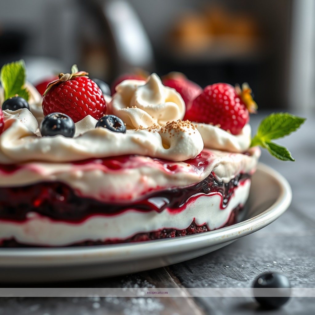 Ingredients - black forest trifle recipe