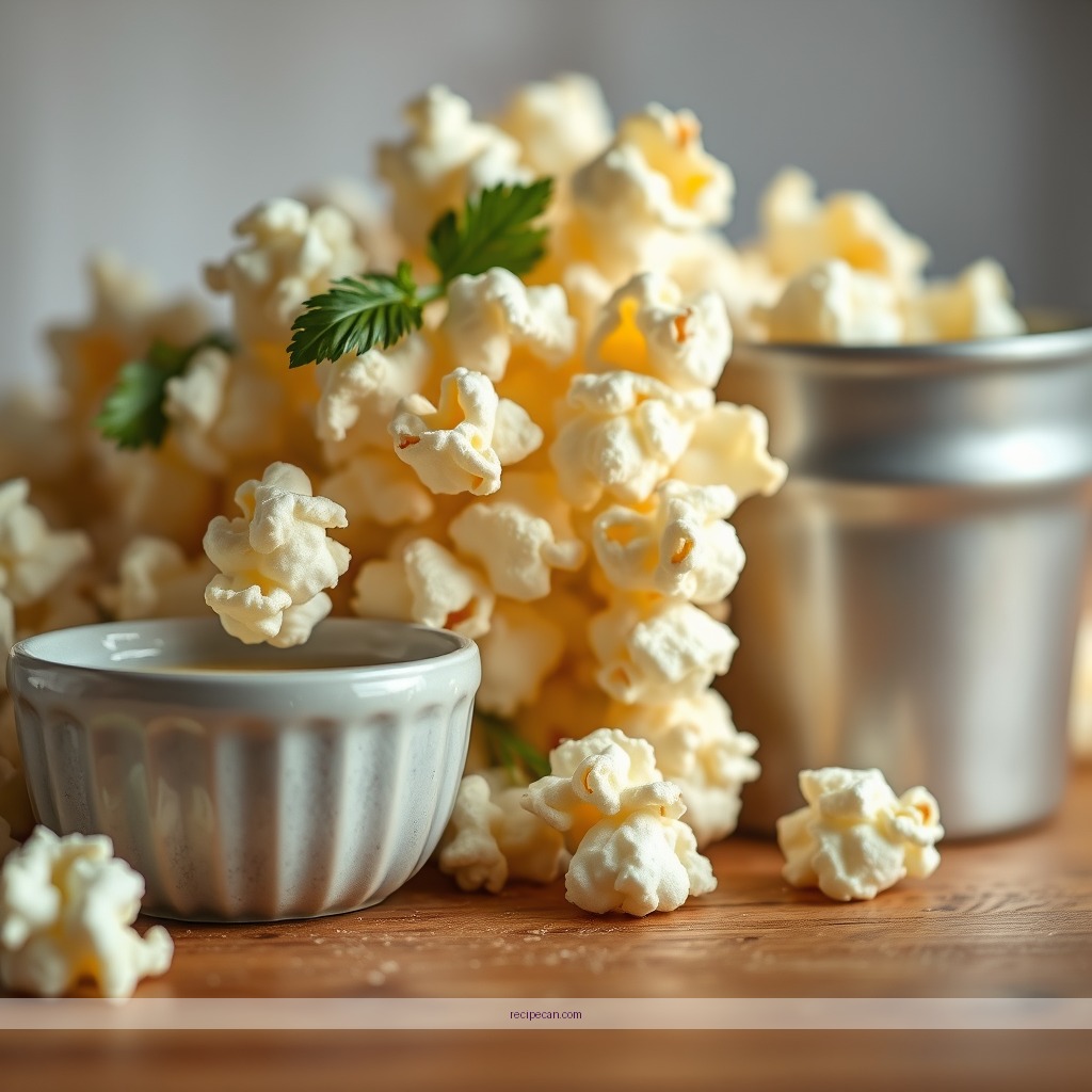 Ingredients - butter popcorn recipe