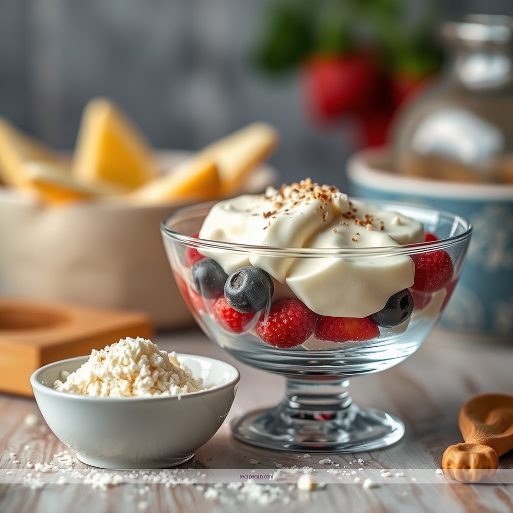 Ingredients - trifle bowl recipes