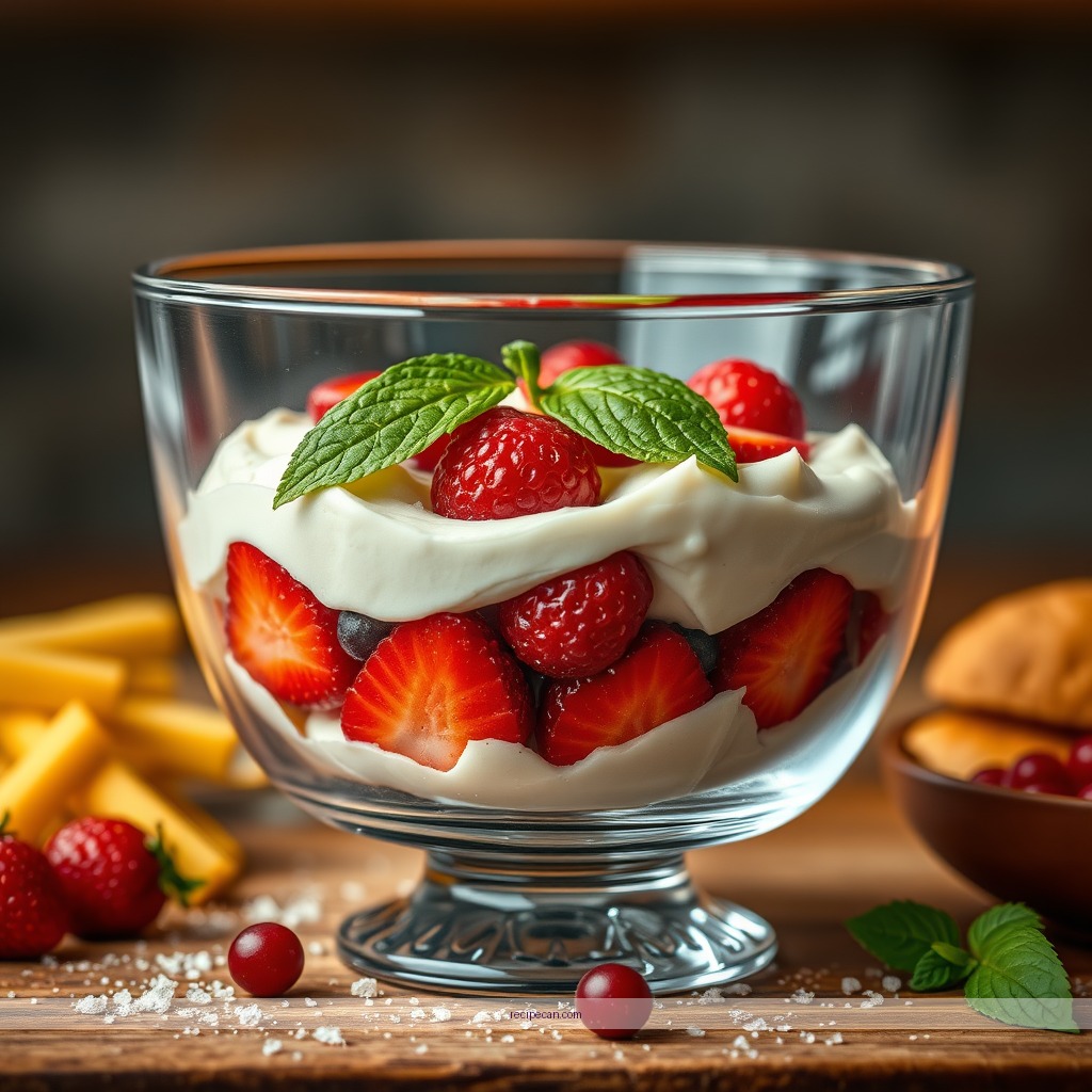 Ingredients - 4th of july trifle recipe