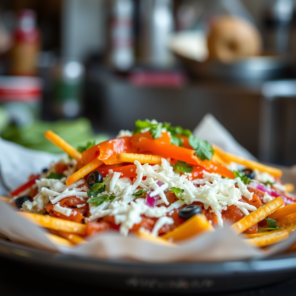 Ingredients - nachos recipe basic