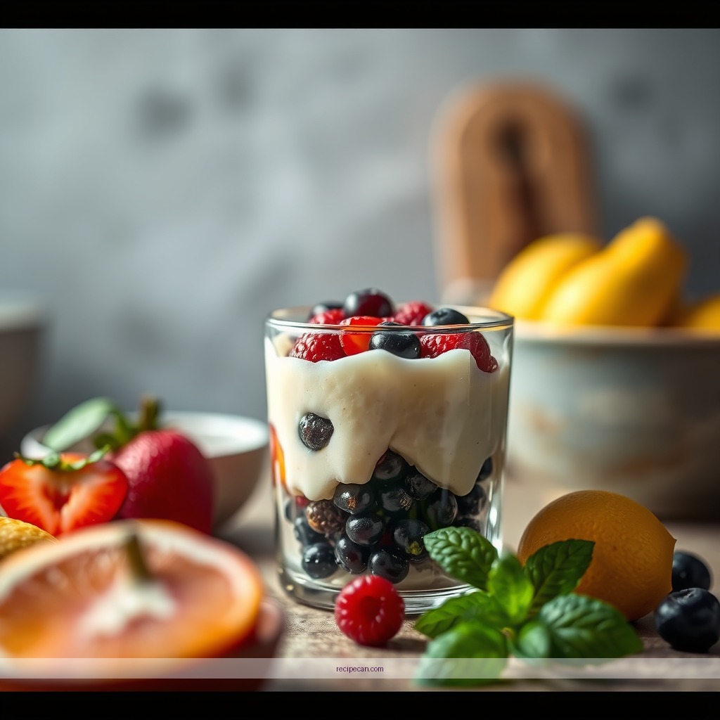 Ingredients - fruit trifle recipes