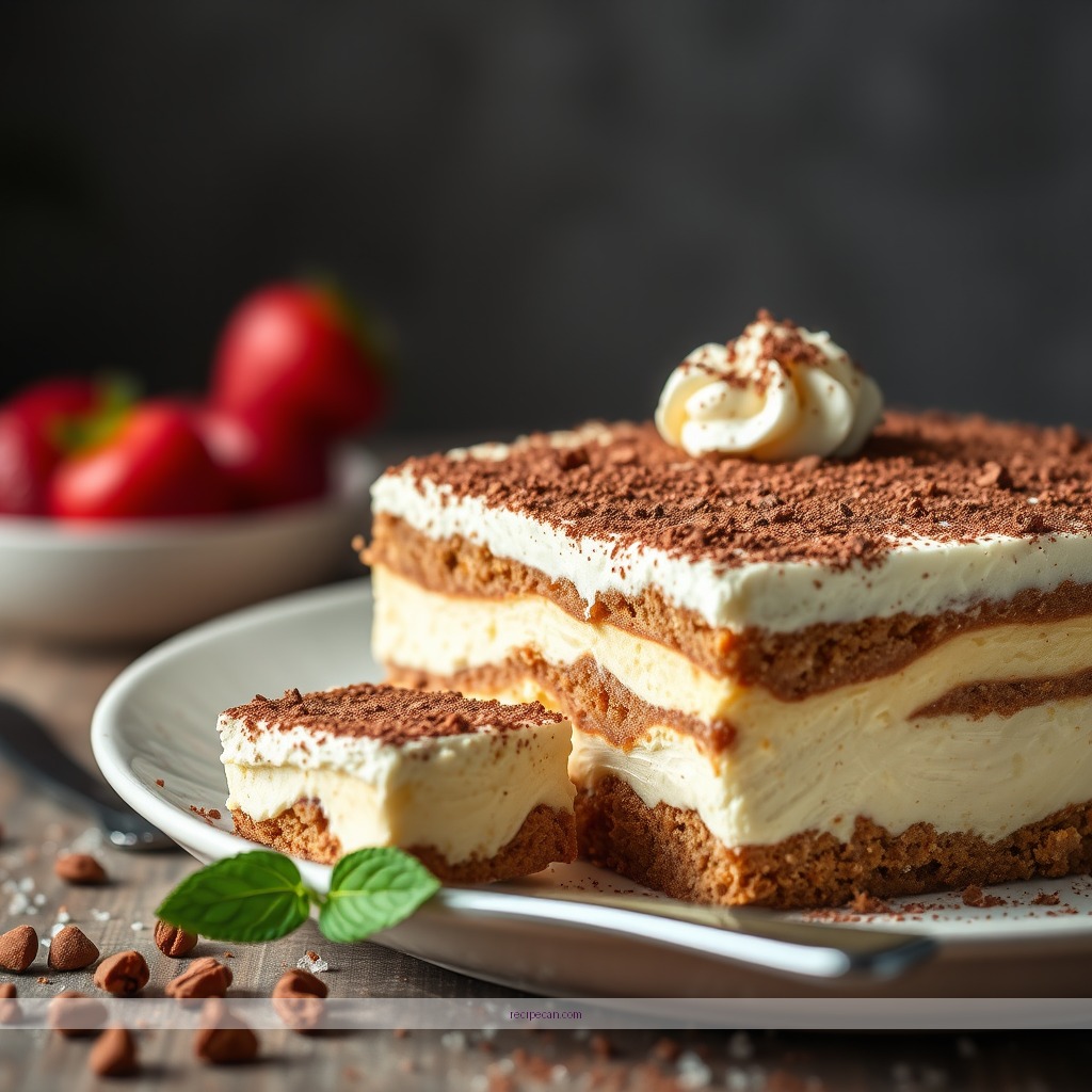 Ingredients - tiramisu trifle recipe