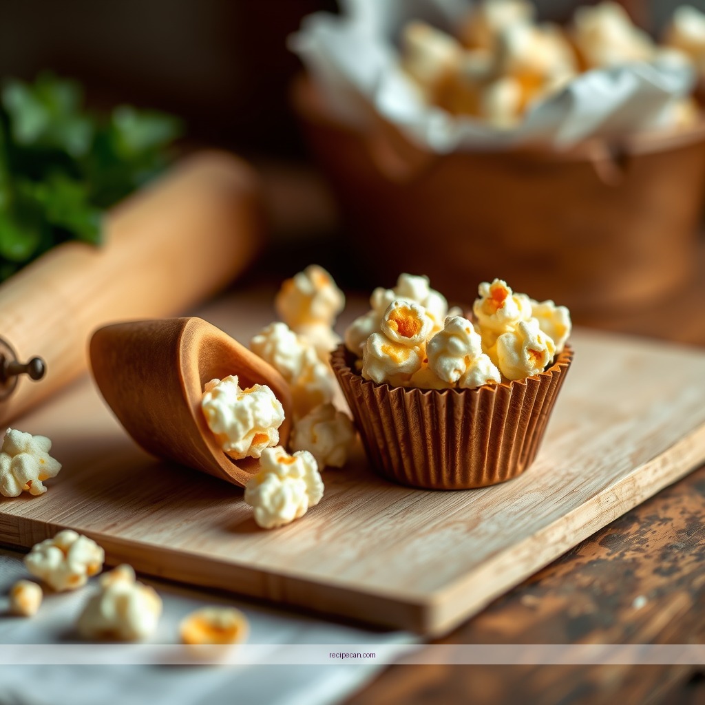Ingredients - easy caramel popcorn recipe