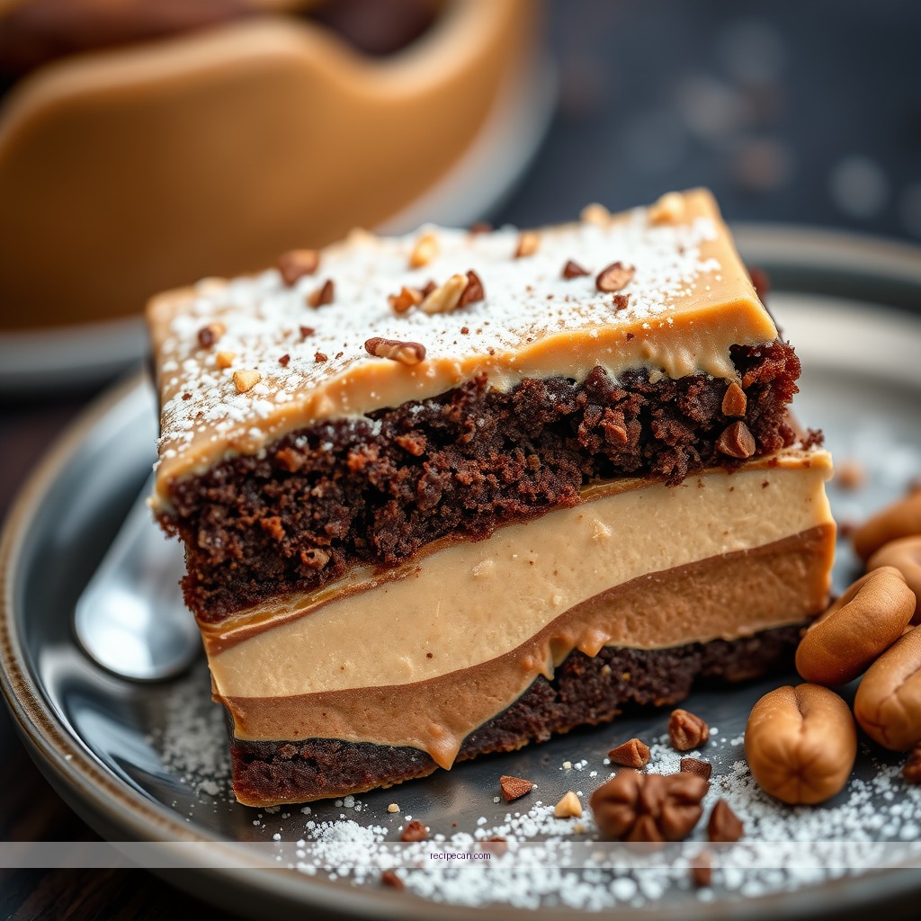 Ingredients - brownie peanut butter trifle recipe