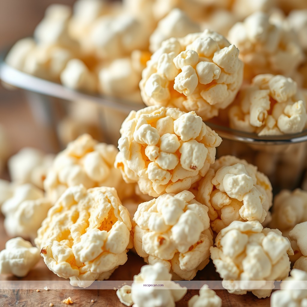 Ingredients - how to make popcorn balls recipe