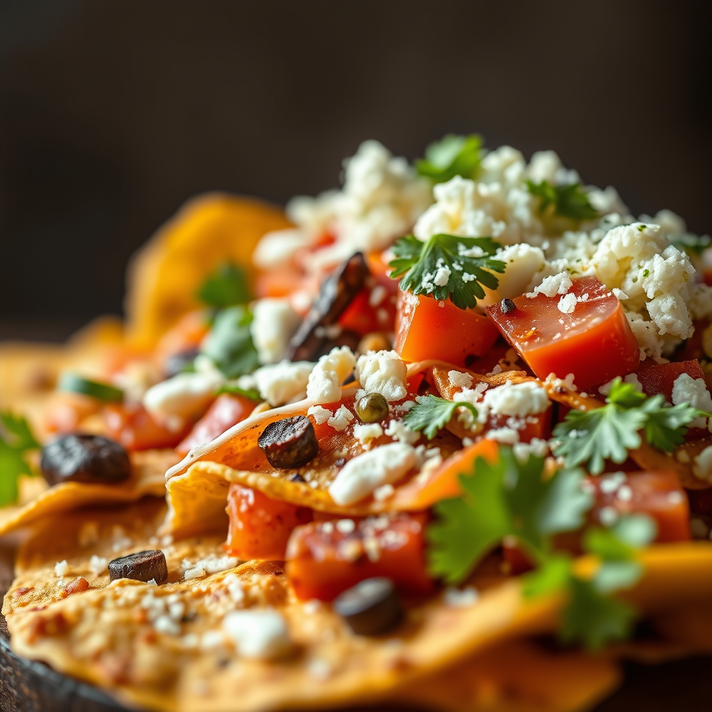 Ingredients - vegetarian nacho recipes