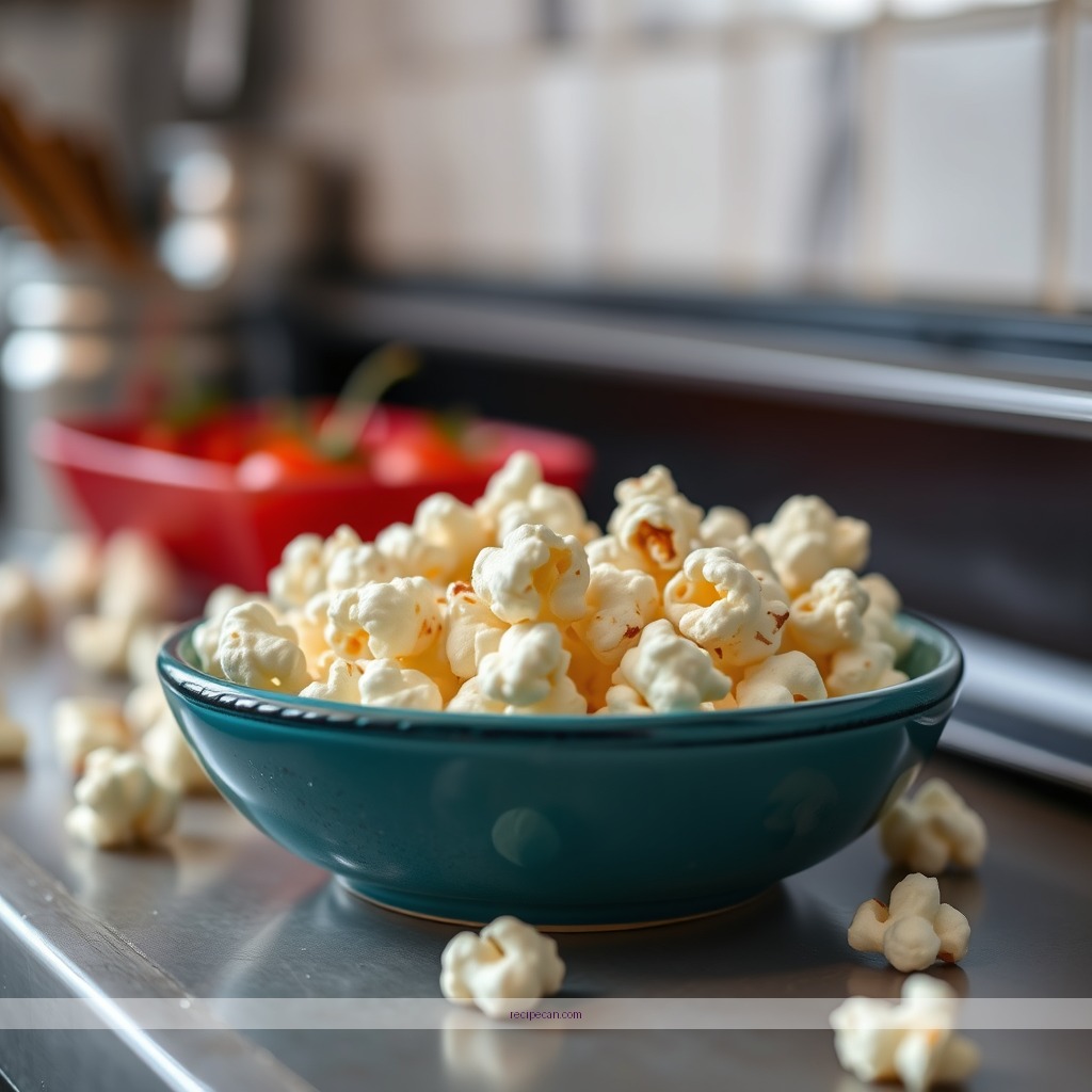 Ingredients - microwave popcorn recipe