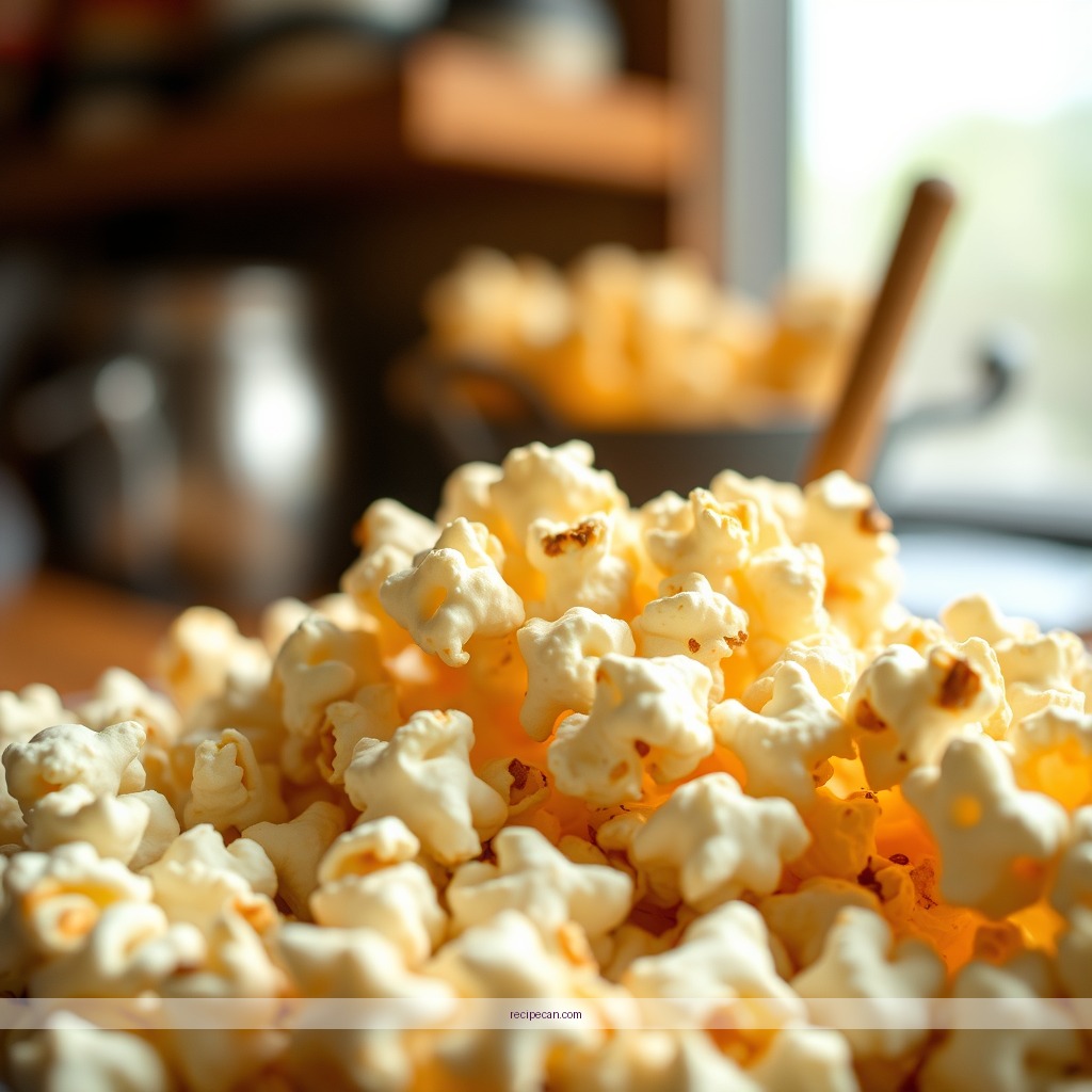 Ingredients - peanut butter popcorn recipe