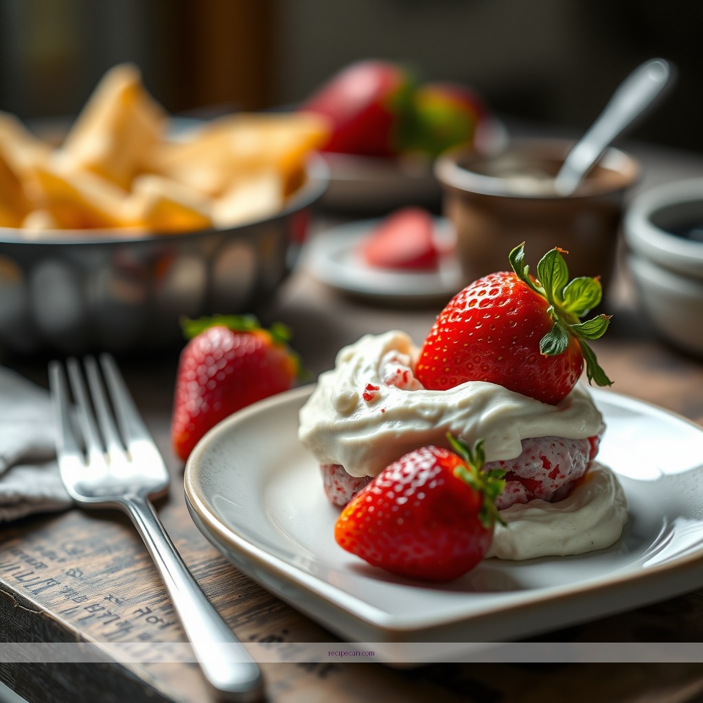 Ingredients - recipe for strawberry trifle