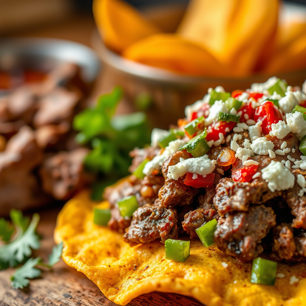 Ingredients - beef nachos recipes
