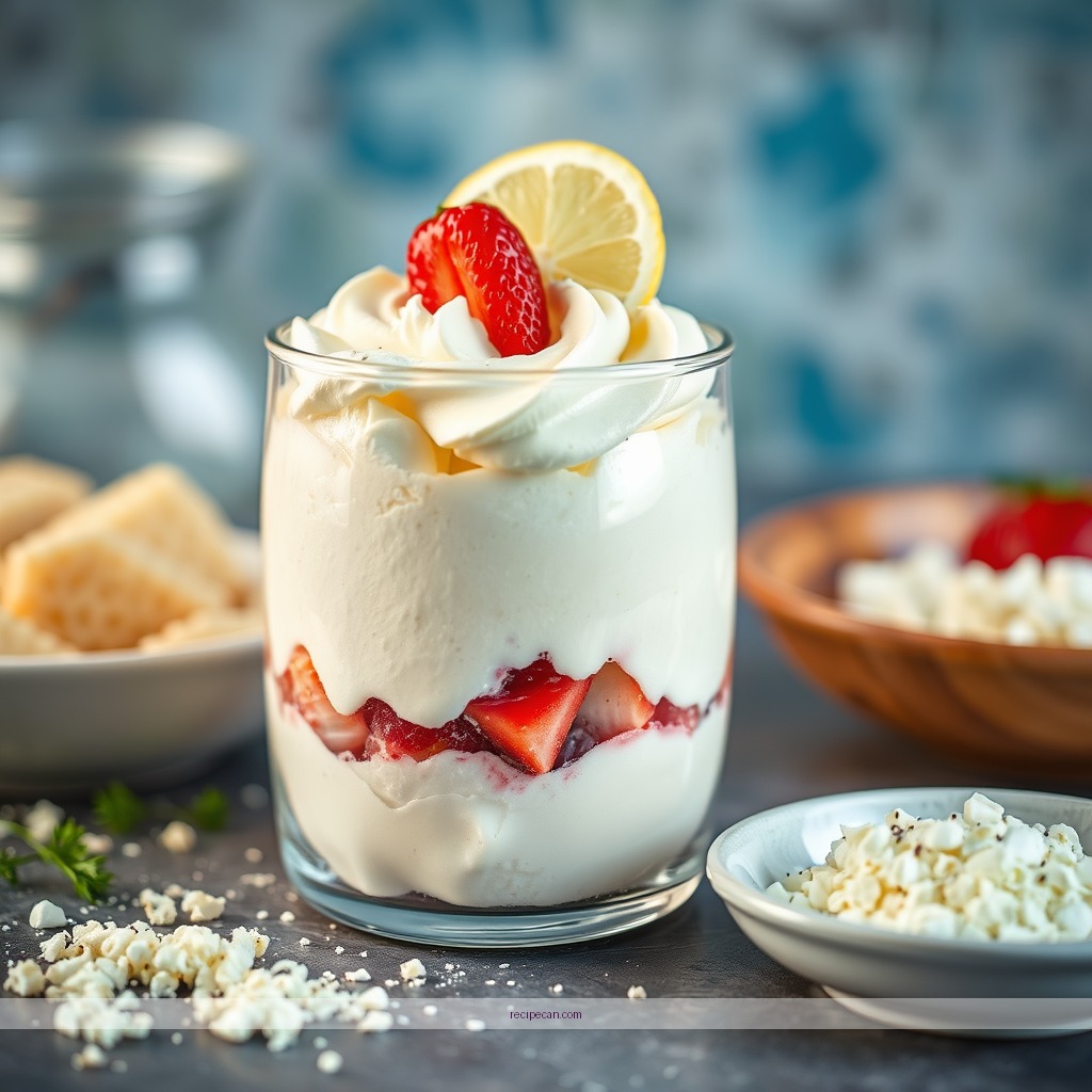 Ingredients - trifle recipe with angel food cake
