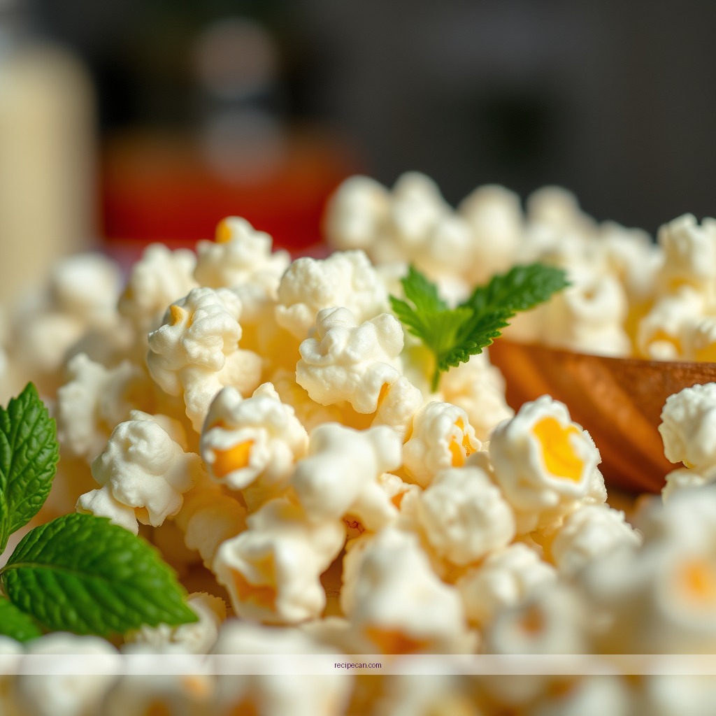 Ingredients - popcorn cake recipe