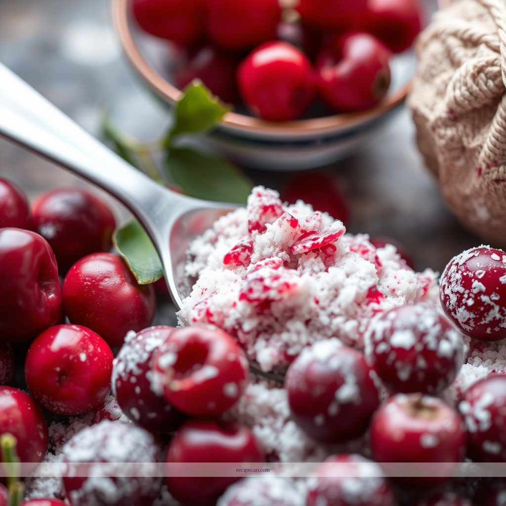 Ingredients - cranberry trifle recipe