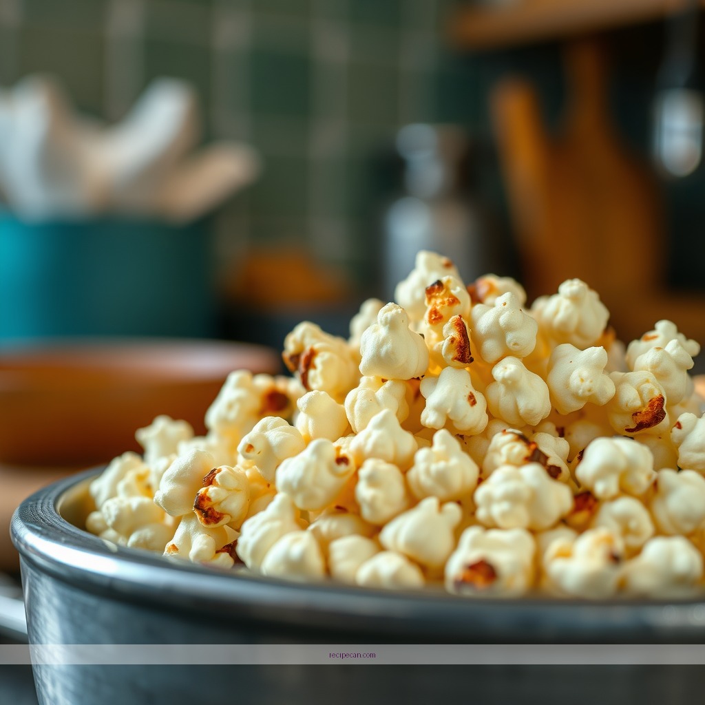 Ingredients - stove top popcorn recipe