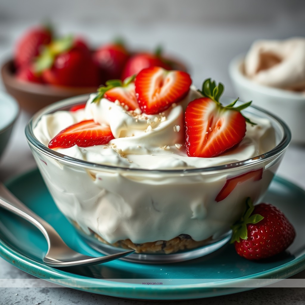 Ingredients - recipe for a strawberry trifle