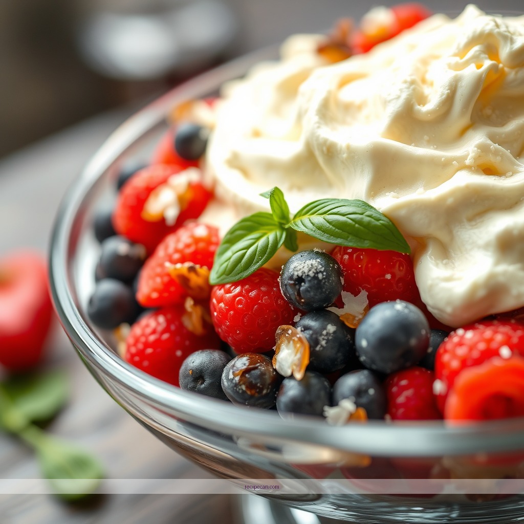 Ingredients - recipe for trifle bowl