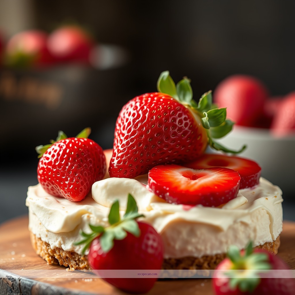 Ingredients - strawberry cheesecake trifle recipe