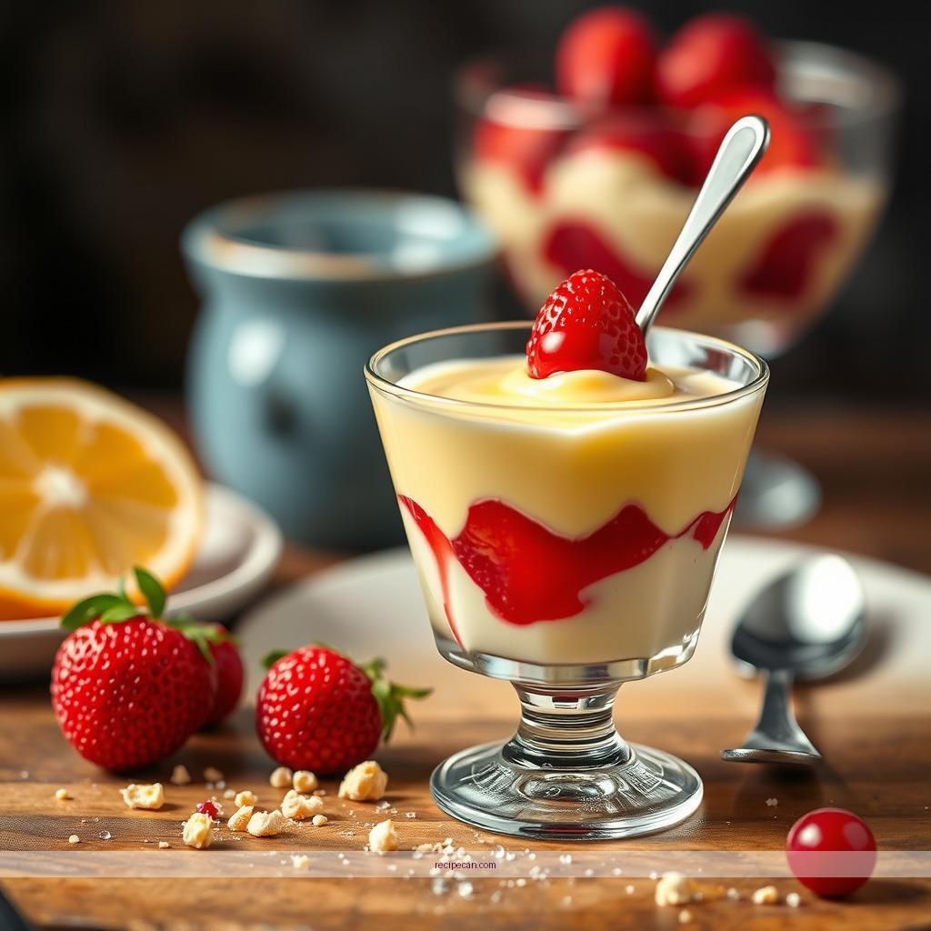 Ingredients - trifle dessert recipes with custard and jelly