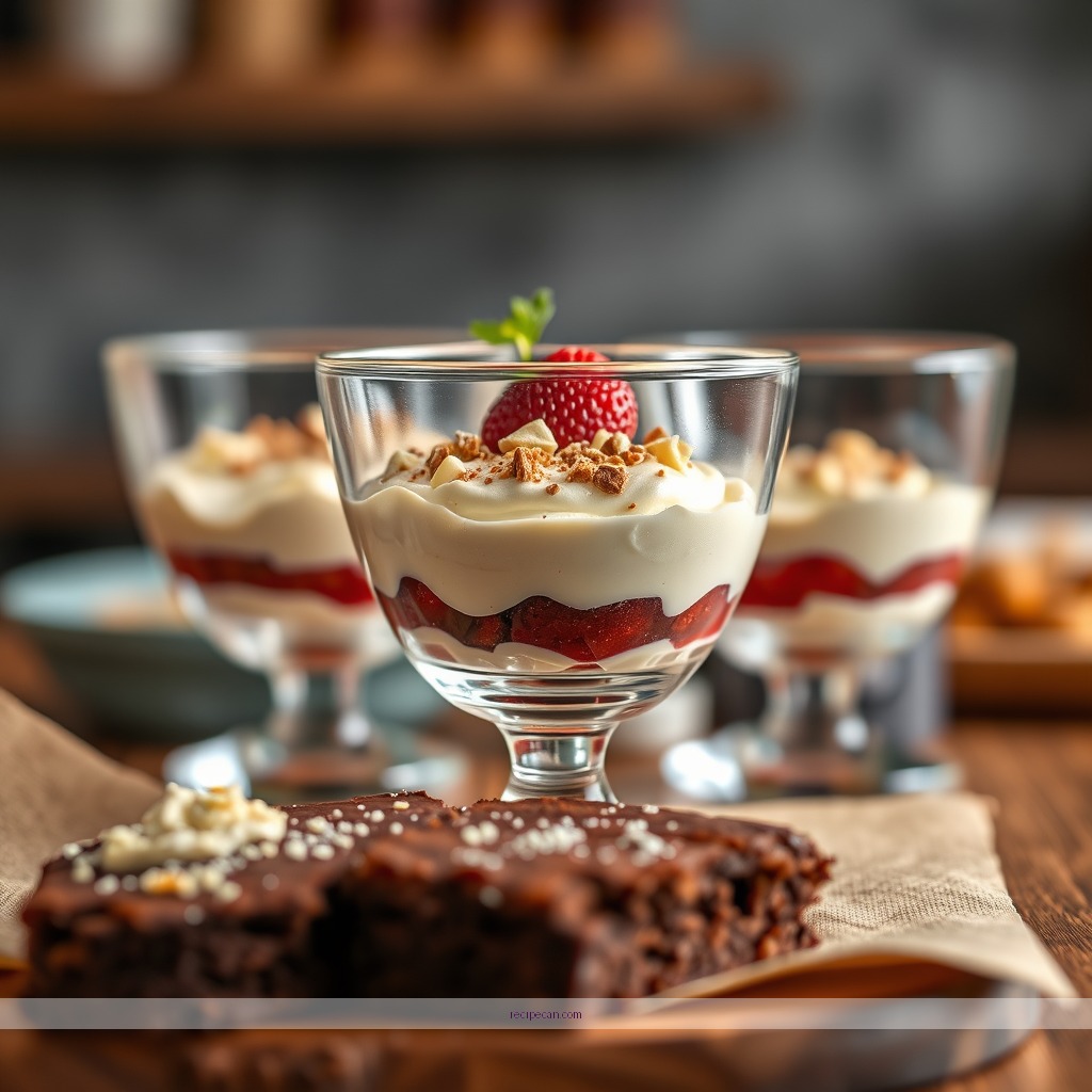 Ingredients - trifle recipes with brownies