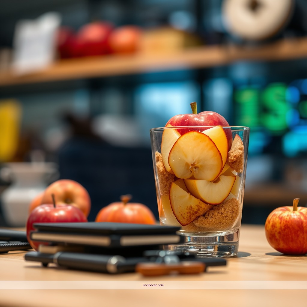 Ingredients - apple trifle recipe