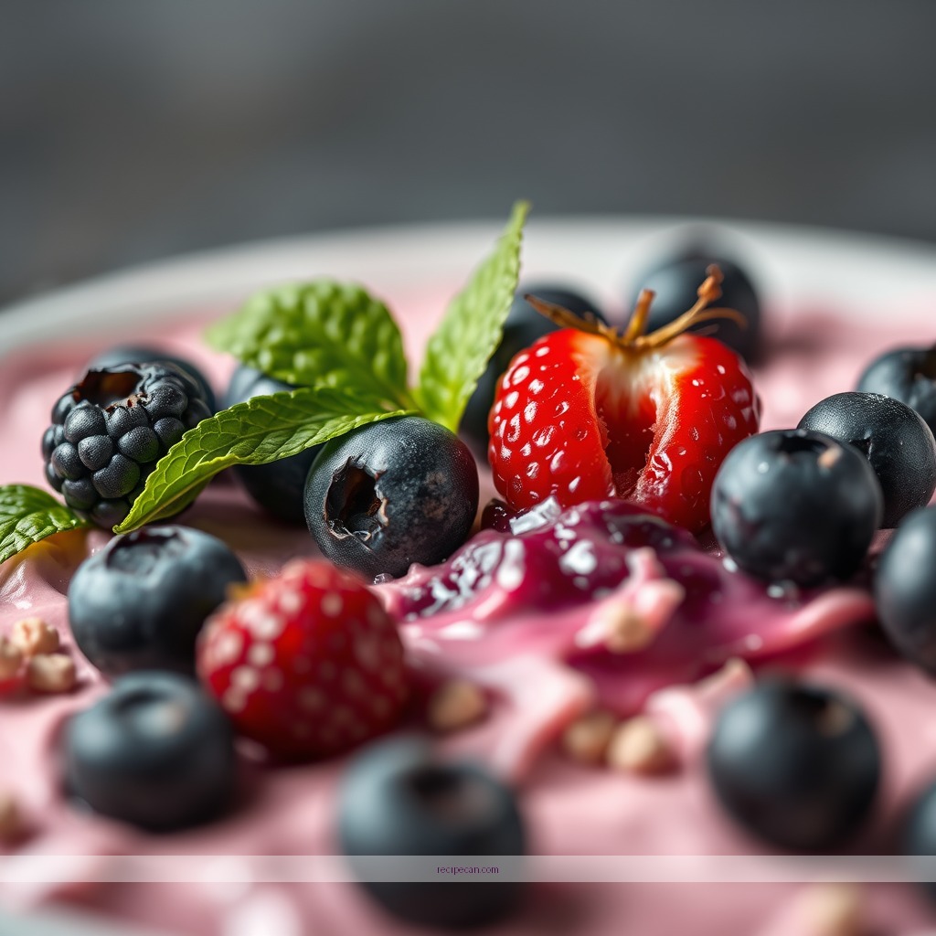 Ingredients - blueberry trifle recipe