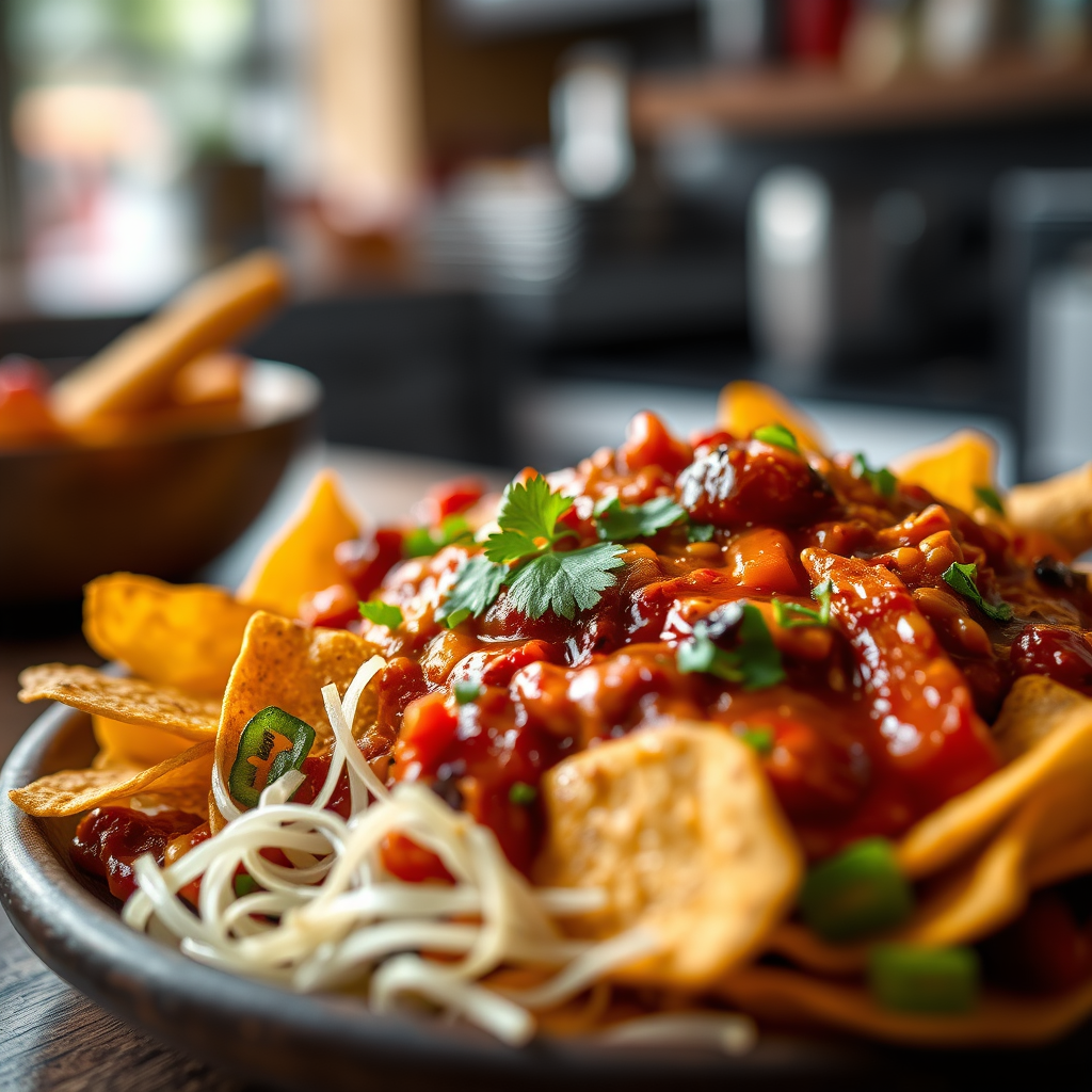 Ingredients - chilli nachos recipe