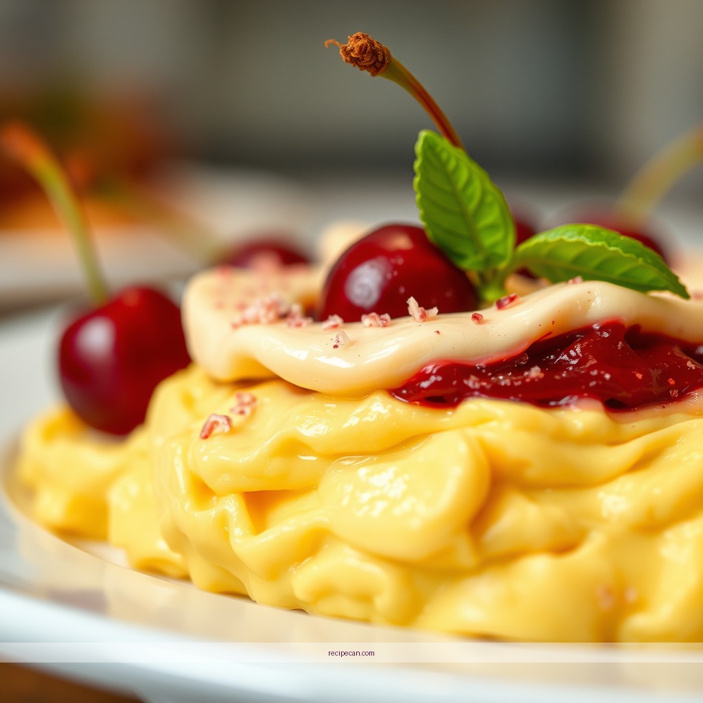 Ingredients - cherry trifle recipe