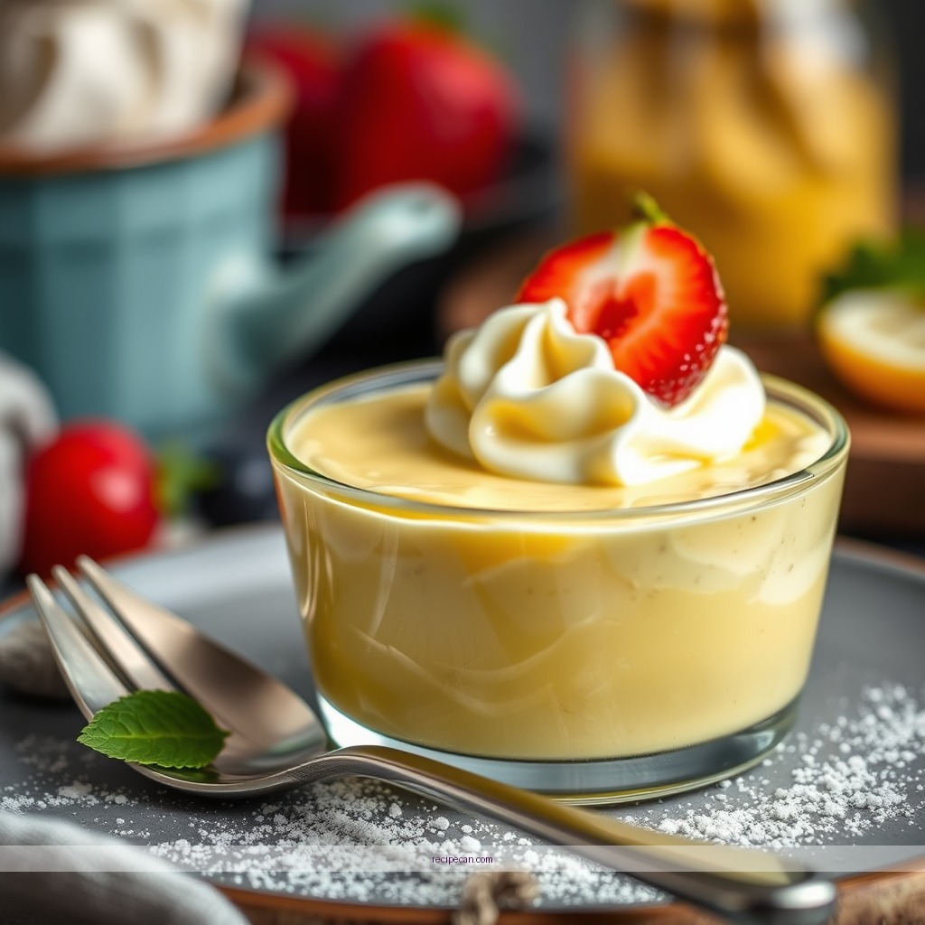 Ingredients - custard recipe for trifle