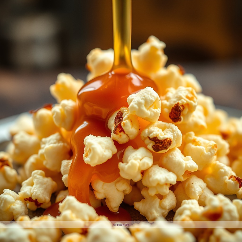 Ingredients - caramel for popcorn recipe