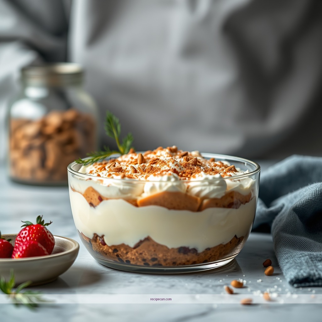Ingredients - irish trifle recipe