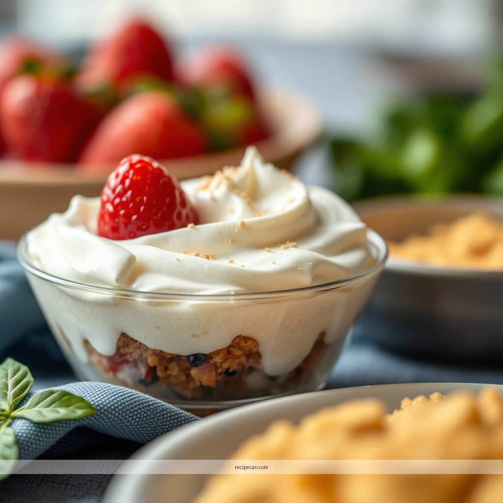 Ingredients - quick and easy trifle dessert recipes