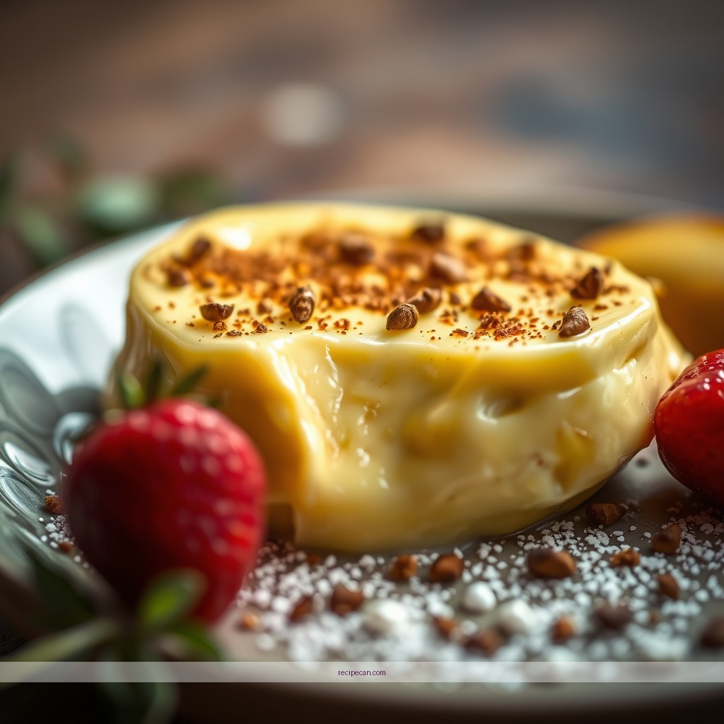 Ingredients - recipe custard for trifle