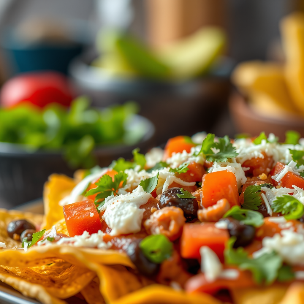 Ingredients - loaded nachos recipes