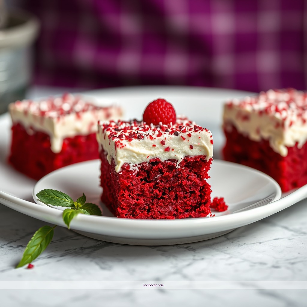 Ingredients - red velvet cake trifle dessert recipes