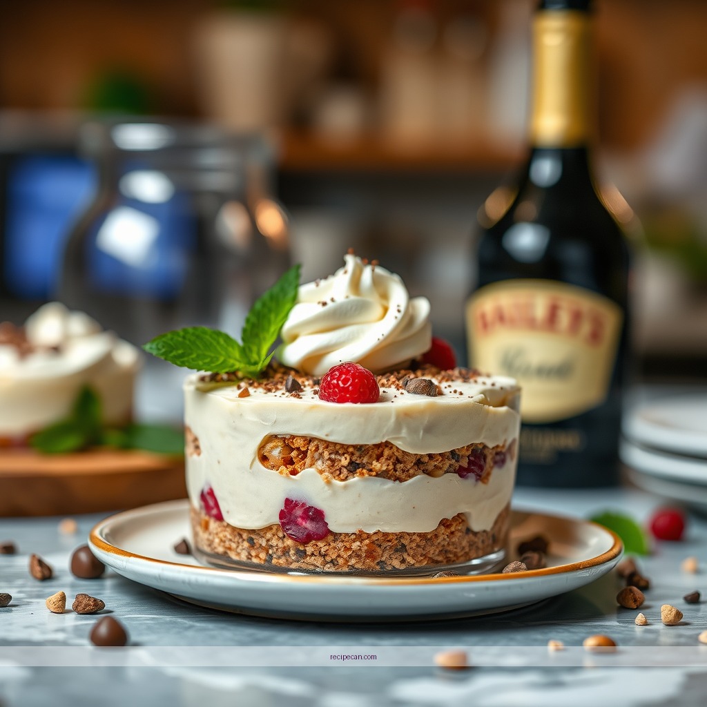 Ingredients - baileys trifle recipe