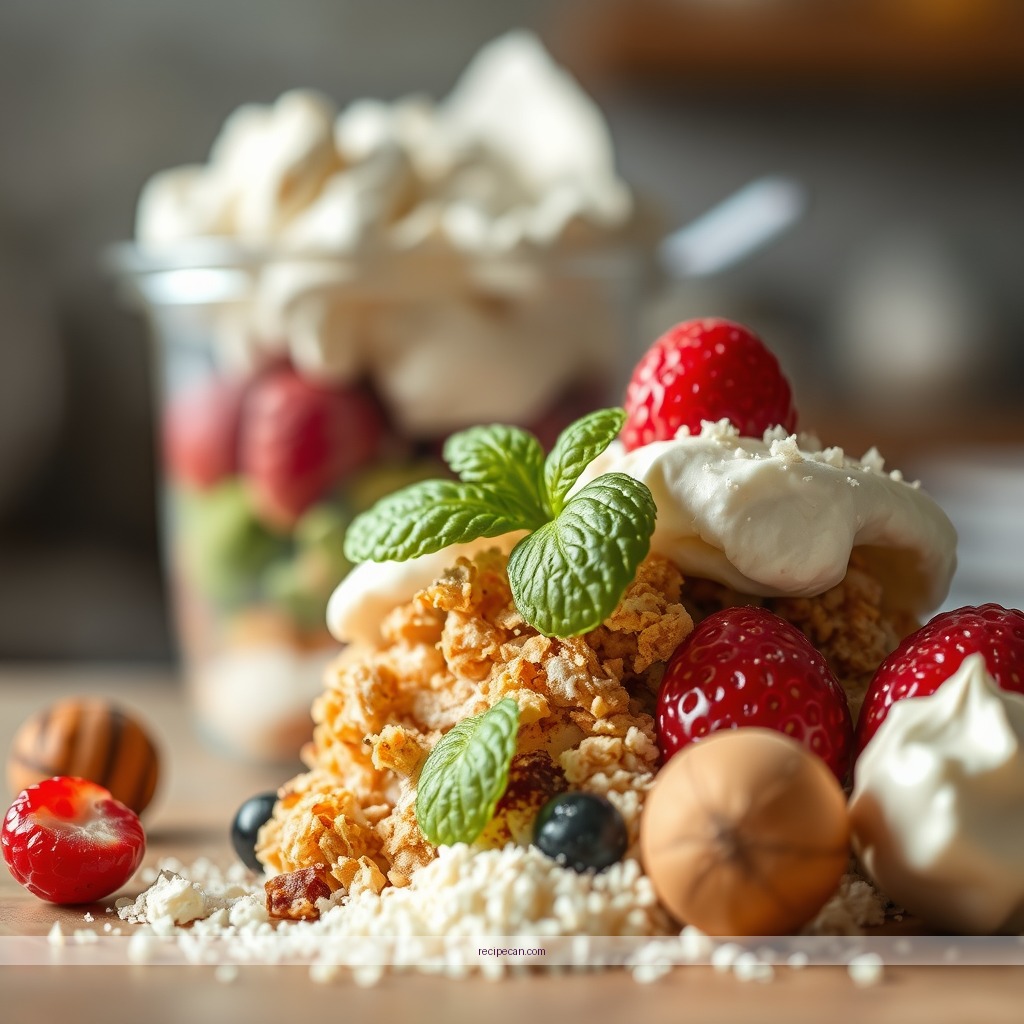 Ingredients - dessert trifle recipe