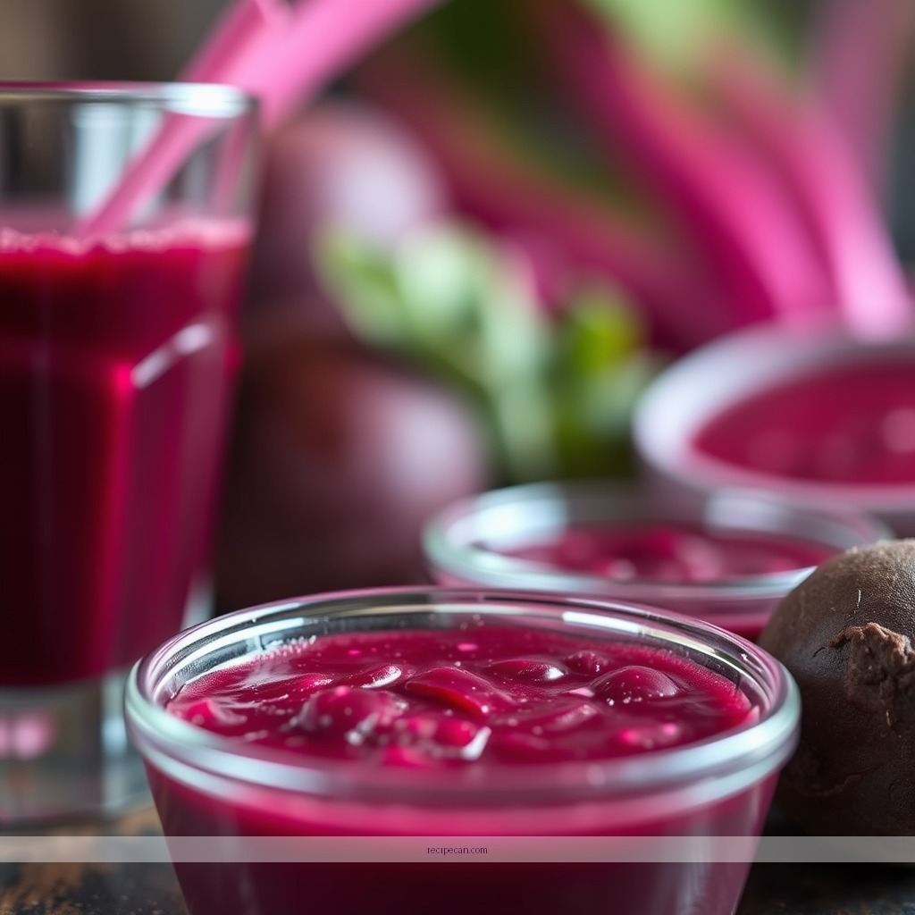 Ingredients - beet juice recipe