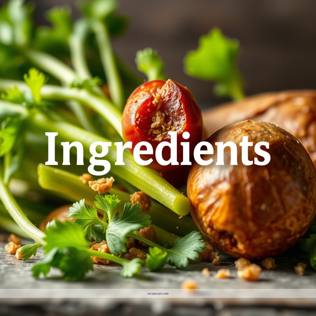 Ingredients - celery fruit juice recipe